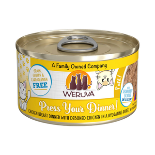 Weruva Press Your Dinner Chicken Pate Wet Cat Food