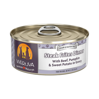 Weruva Steak Frites Dinner Beef, Pumpkin & Sweet Potato Wet Dog Food