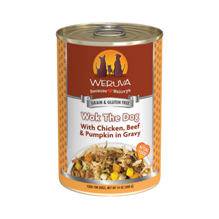 Weruva Wok The Dog Chicken, Beef & Pumpkin Wet Dog Food