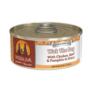 Weruva Wok The Dog Chicken, Beef & Pumpkin Wet Dog Food