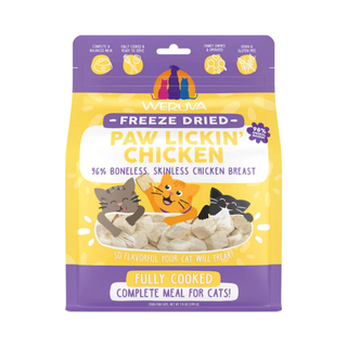 Weruva Paw Lickin' Chicken Freeze Dried Cat Food