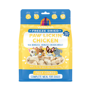 Weruva Paw Lickin' Chicken Freeze Dried Dog Food