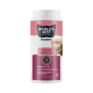 World's Best Cat Litter Booster Good Habits