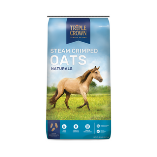 Triple Crown Naturals Steam Crimped Oats Grains - Pittsboro Feed