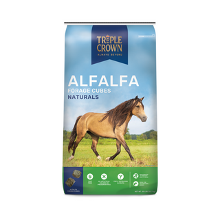 Triple Crown Naturals Alfalfa Forage Cubes - Pittsboro Feed