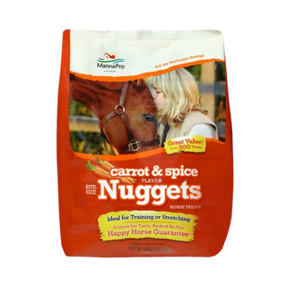 Manna Pro Carrot Bite-Size Nuggets Horse Treats - Pittsboro Feed