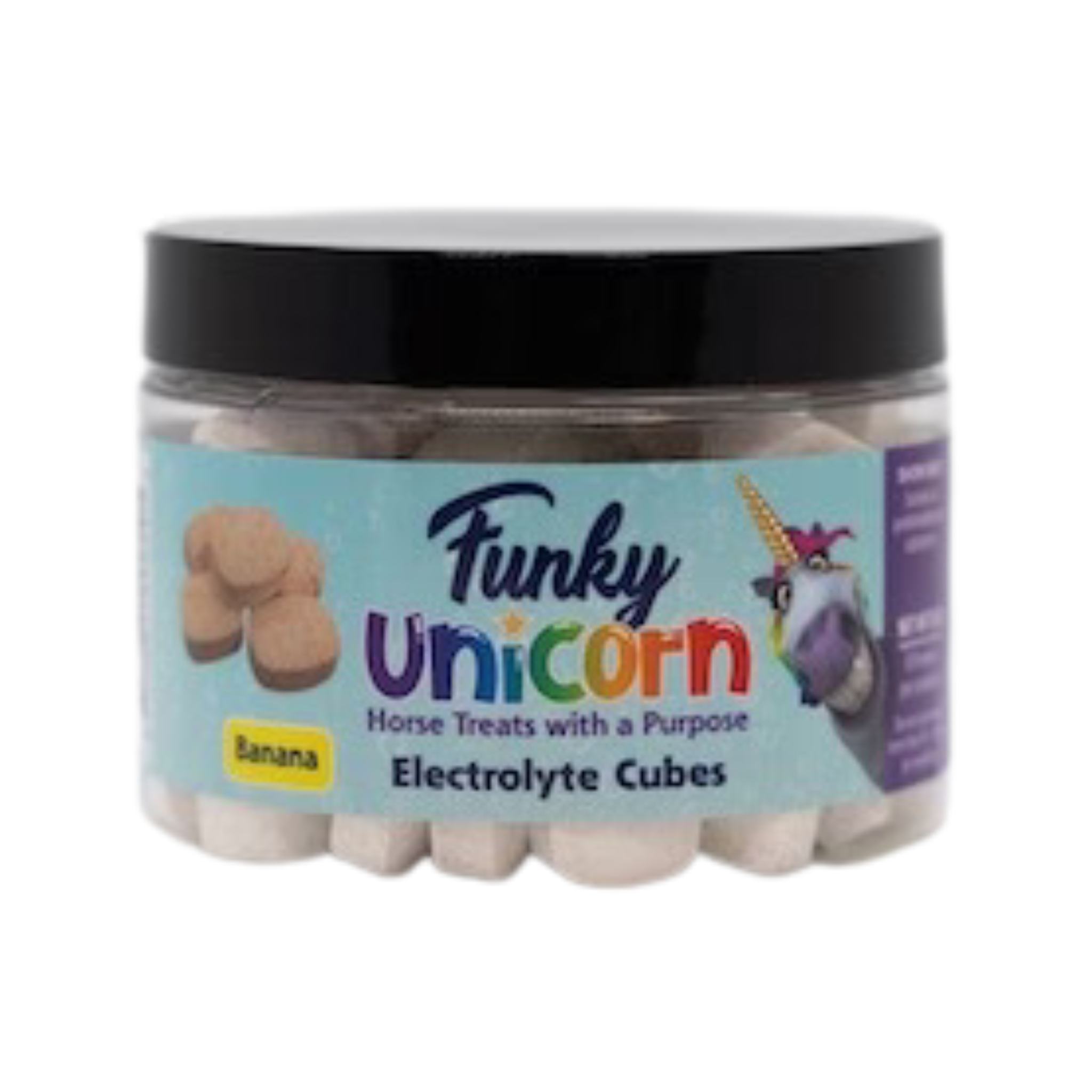 Funky Unicorn Electrolyte Cubes Horse Treats