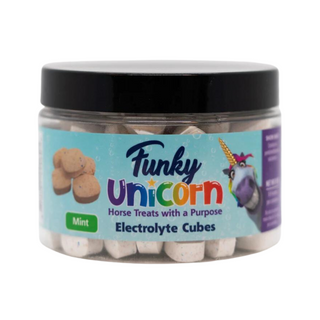 Funky Unicorn Electrolyte Cubes Horse Treats