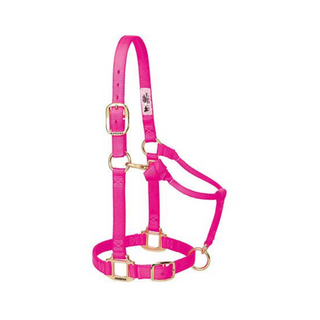 Adjustable Chin & Throat Snap Horse Halter 1"