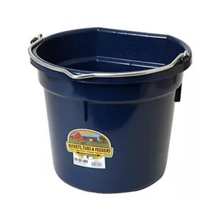 20 Quart Flat Back Plastic Bucket