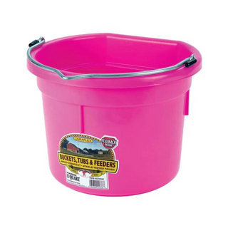 8 Quart Flat Back Plastic Bucket - Pittsboro Feed