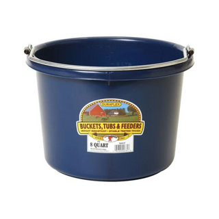 8 Quart Round Plastic Bucket