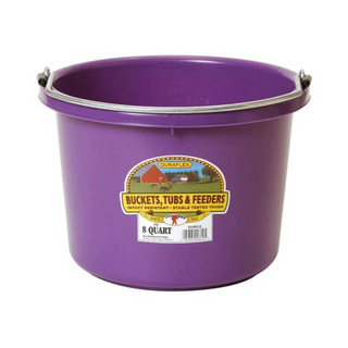 8 Quart Round Plastic Bucket