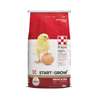 Purina Start & Grow Medicated Chick Feed