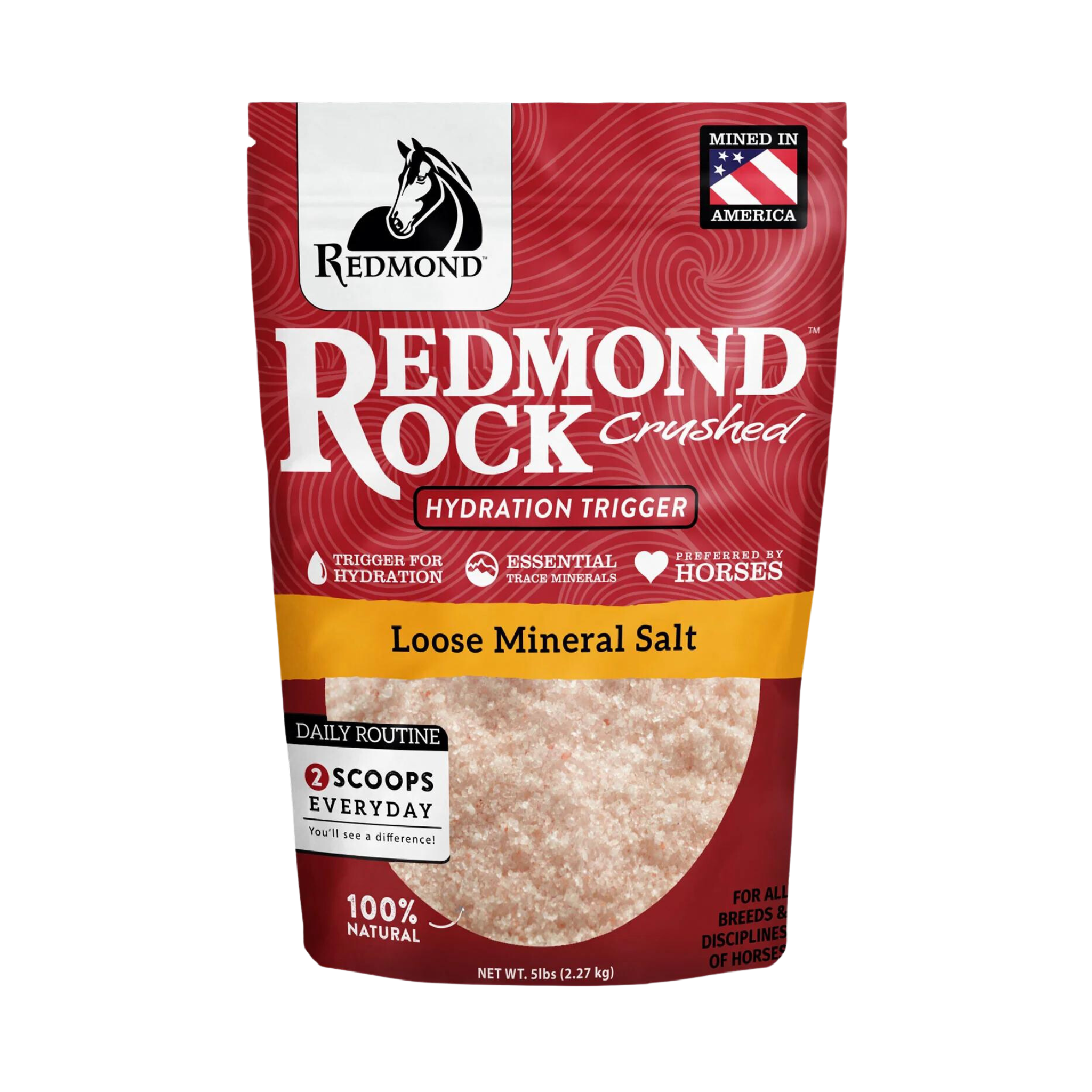 Redmond Rock Crushed Loose Mineral Electrolyte Horse Supplement
