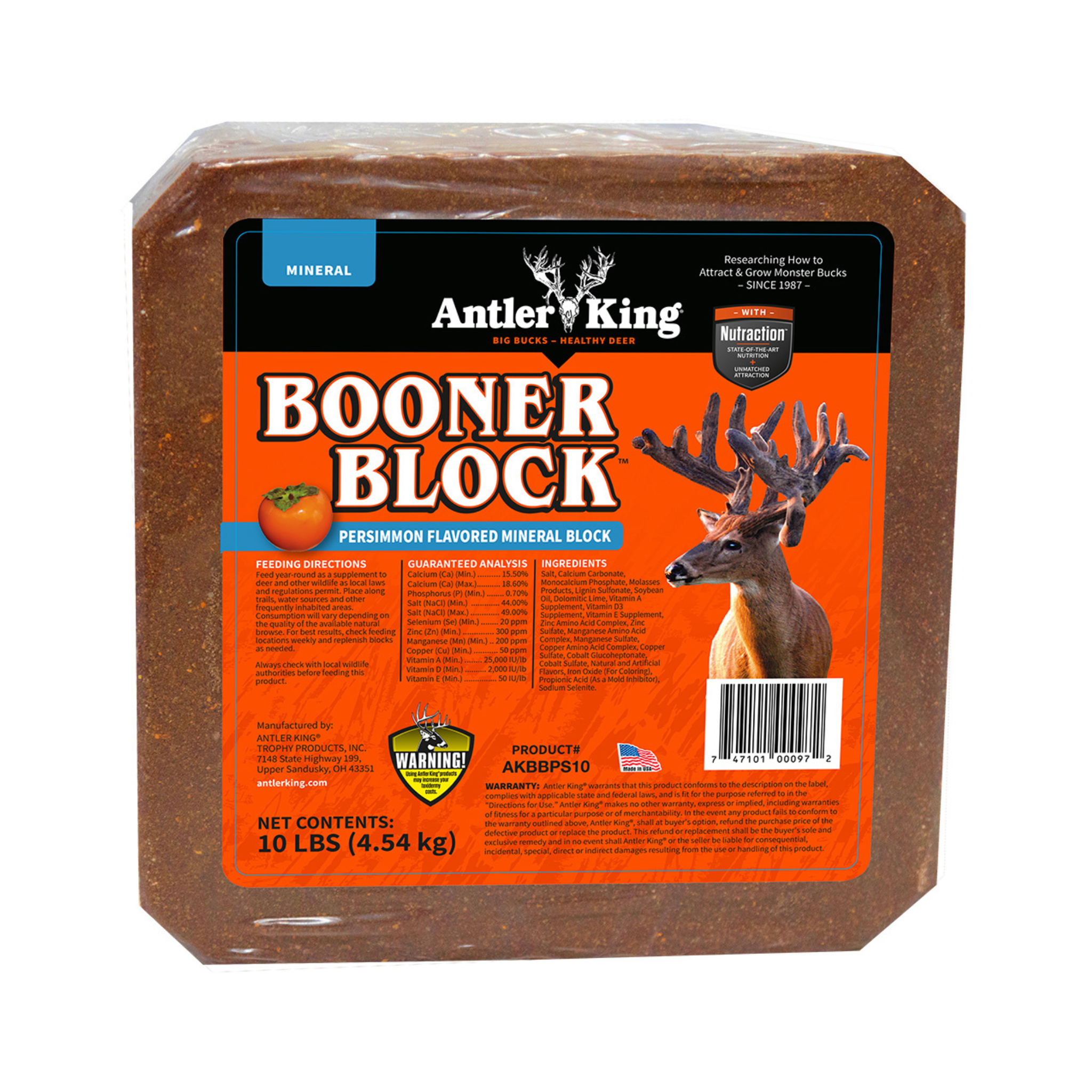 Antler King Booner Block Deer Mineral