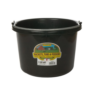 8 Quart Round Plastic Bucket - Pittsboro Feed