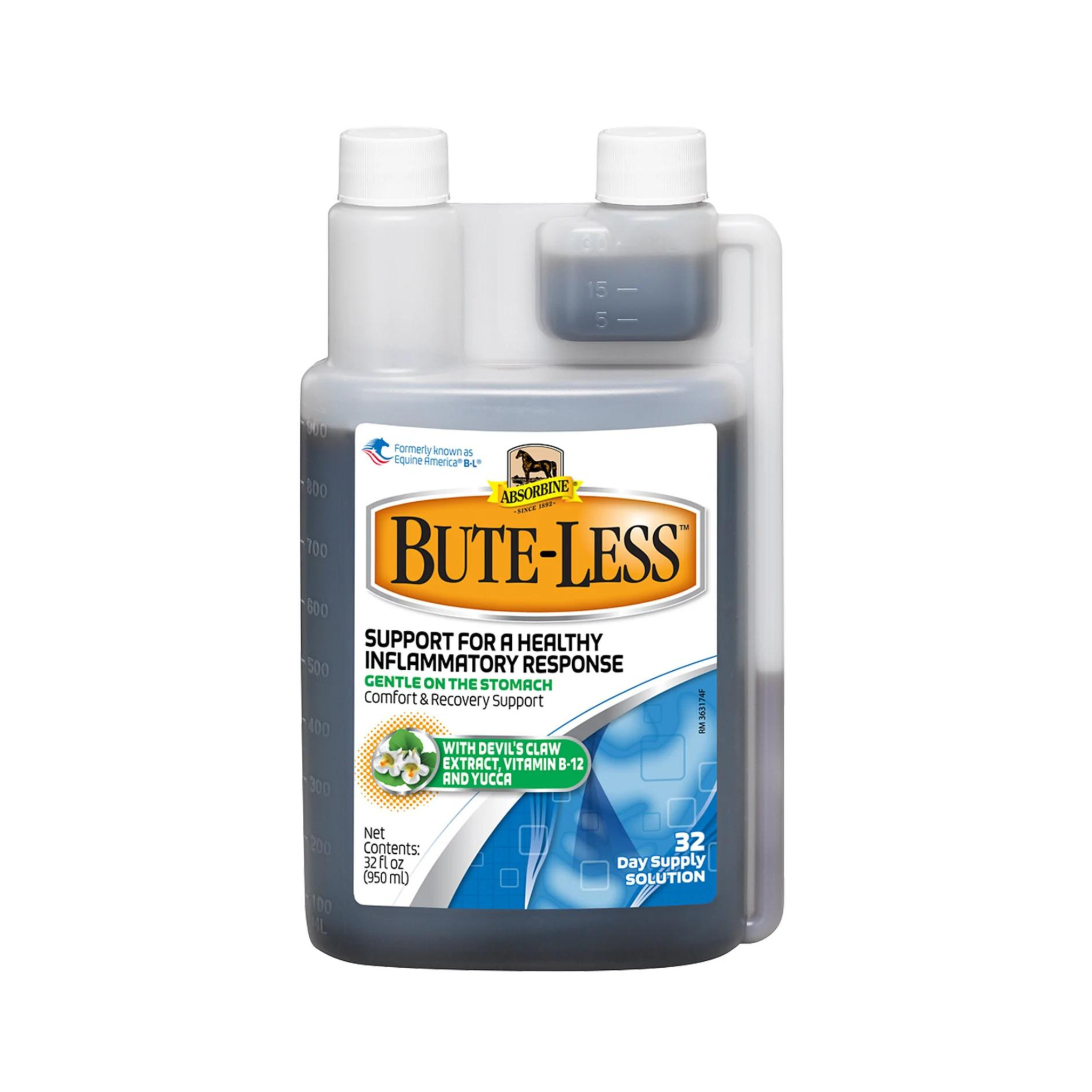 Absorbine Bute-Less Liquid Horse Supplement