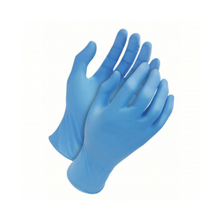 100ct Powdered Nitrile Exam Gloves