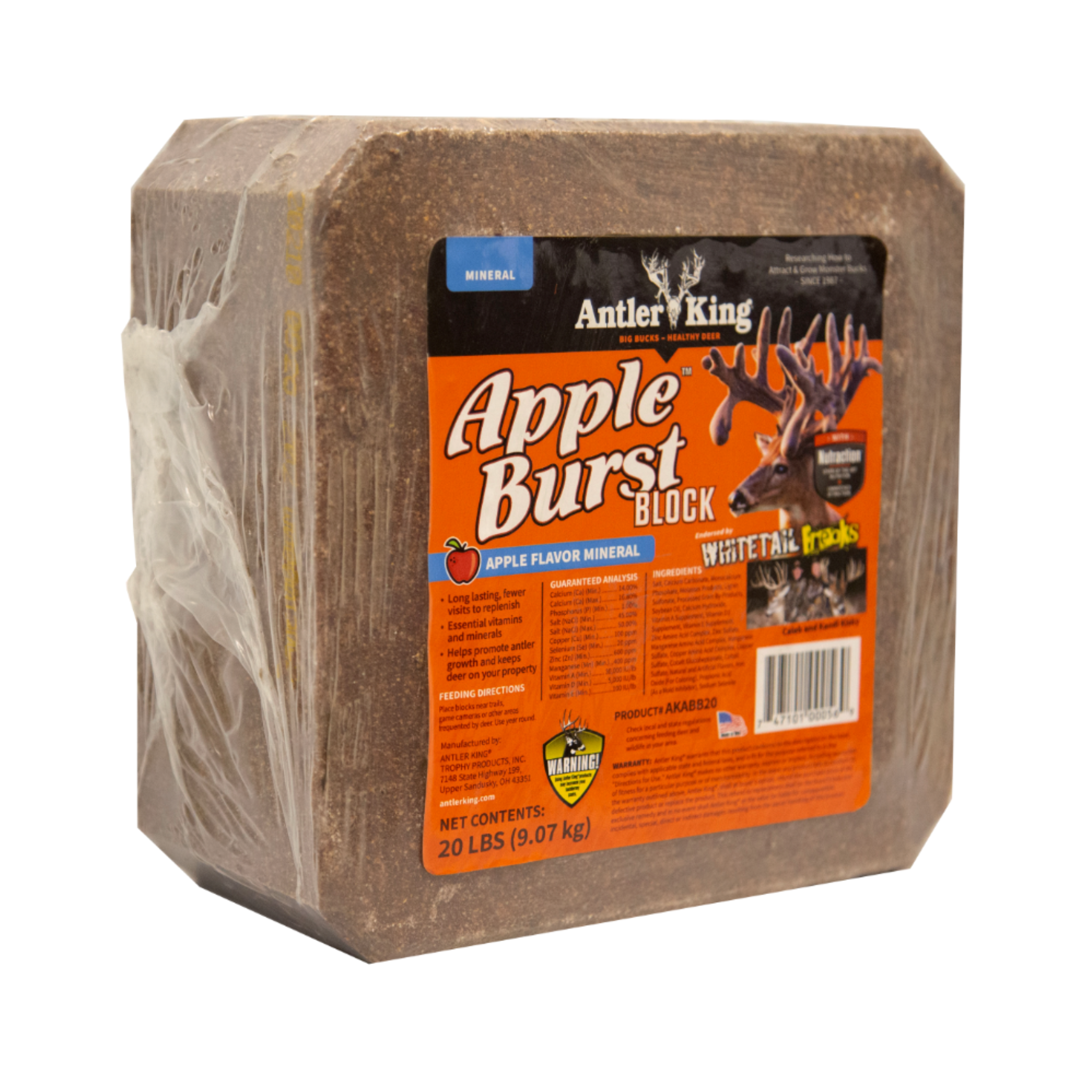 Antler King Apple Burst Block Deer Mineral