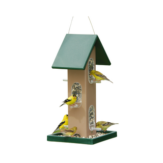 Songbird Essentials Tube Feeder with Seed Tray