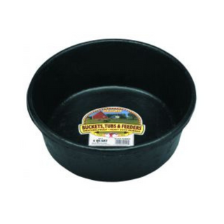4 Quart Rubber Feed Pan - Pittsboro Feed