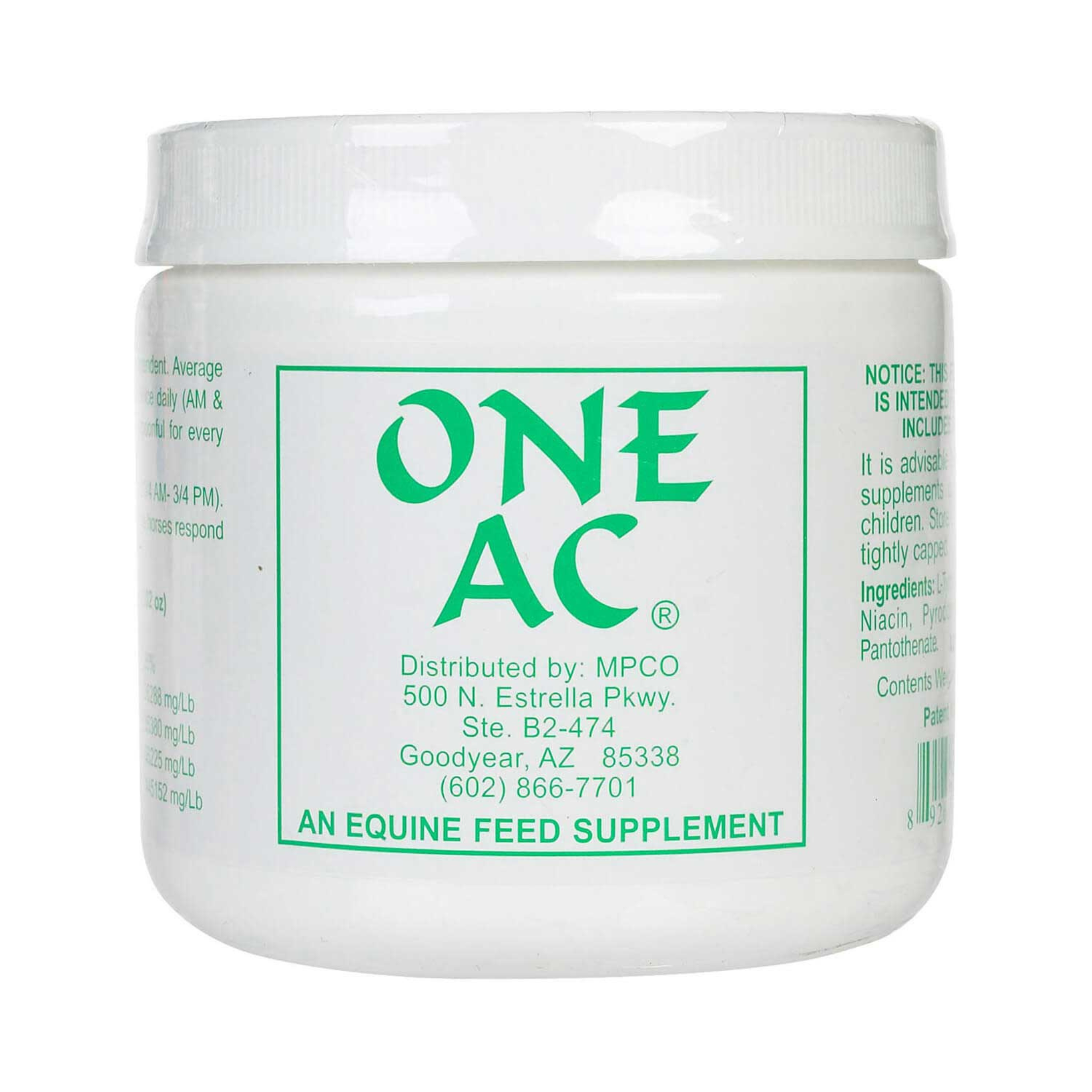One AC Horse Supplement