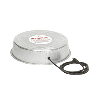 Heated Metal Chicken Waterer Base - Pittsboro Feed