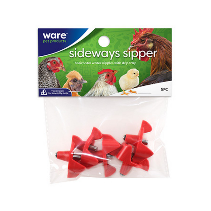 Ware Sideways Sipper Poultry Waterer