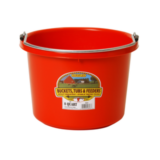 8 Quart Round Plastic Bucket