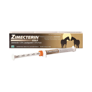 Zimectrin Gold Horse Dewormer (Ivermectin Praziquantel) - Pittsboro Feed