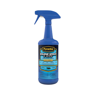 Pyranha Equine Spray & Wipe Fly Spray