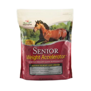 Manna Pro Senior Weight Accelerator Horse Supplement - Pittsboro Feed