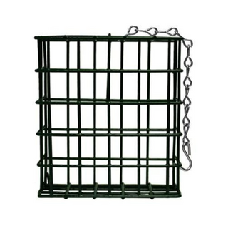 Heath Suet Cage Cake Feeder Metal - Pittsboro Feed