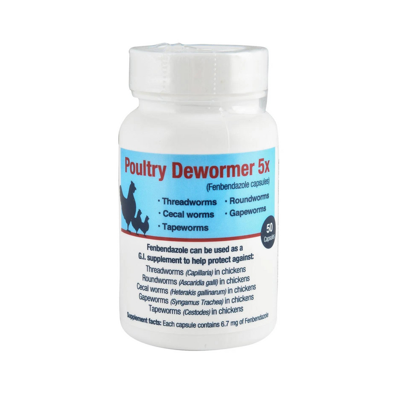 Poultry Dewormer 5x Supplement