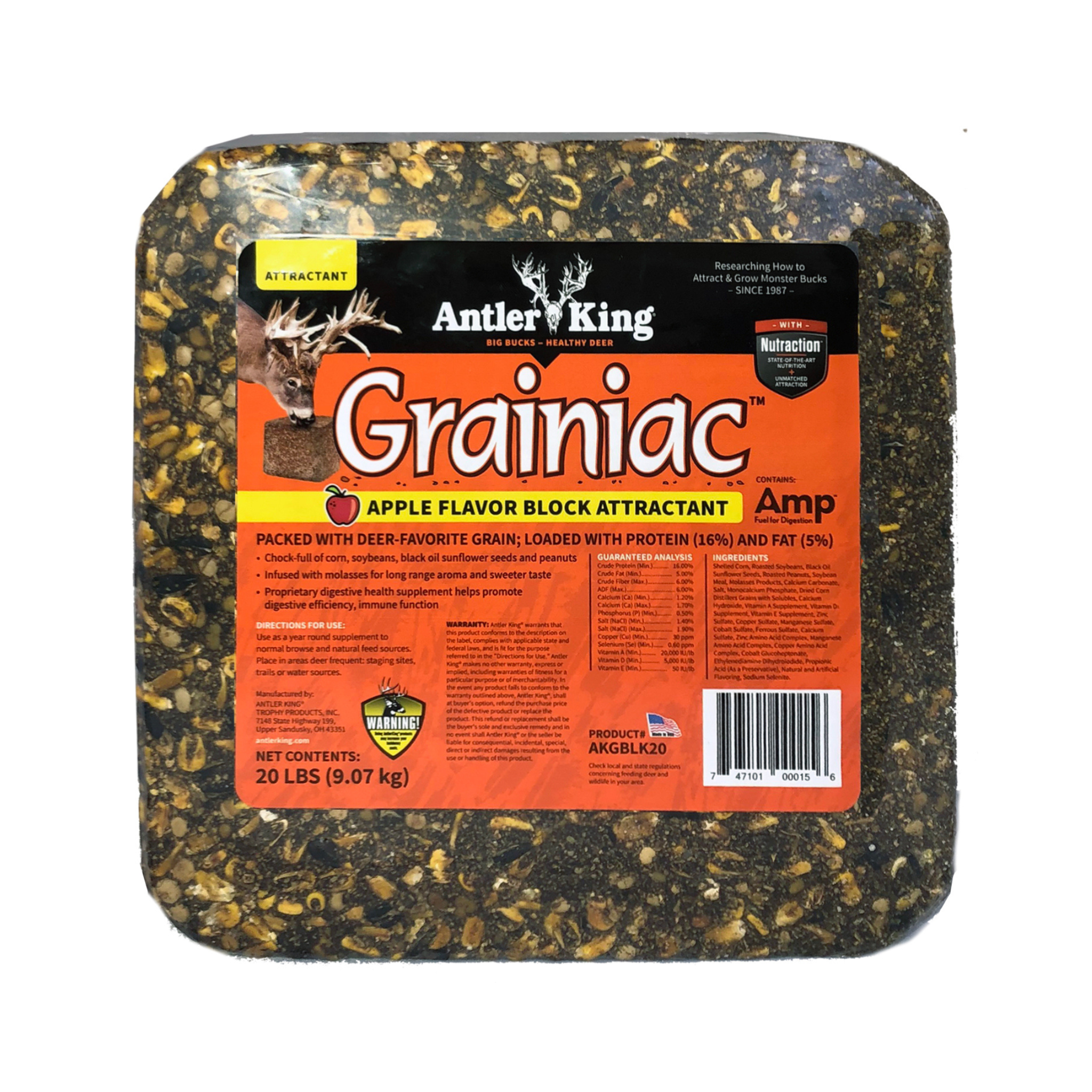Antler King Grainiac Block Deer Attractant