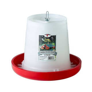 11 Pound Hanging Poultry Plastic Feeder - Pittsboro Feed